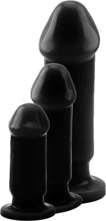 Evil Dark Anal Plug Set Anaplugger pakke