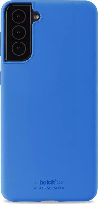 Holdit Samsung Galaxy S22+ (Plus) Soft Touch Silikon Deksel - Sky Blue