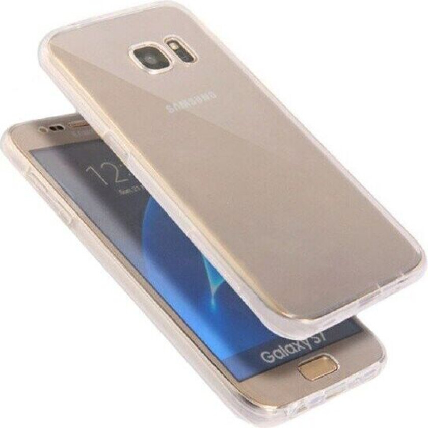 360° silikondeksel Samsung Galaxy S7 (SM-G930F) : Farge - Gjennomsiktig