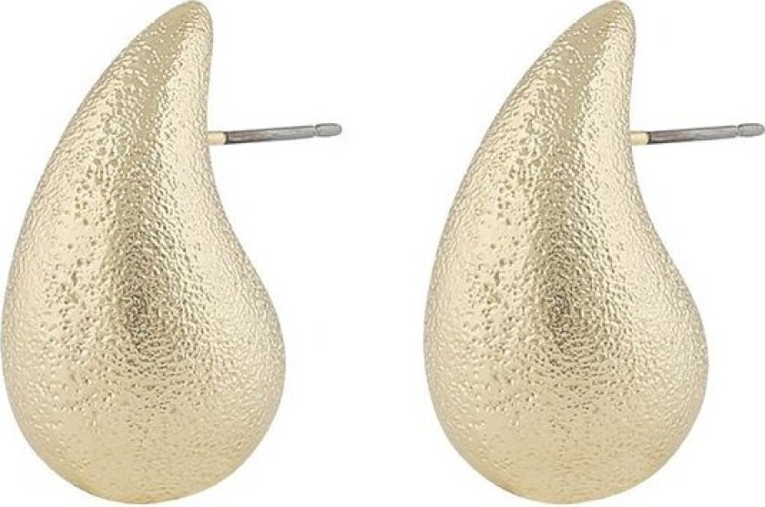 Snö Of Sweden Yenni Matt Earring Plain Gold Onesize