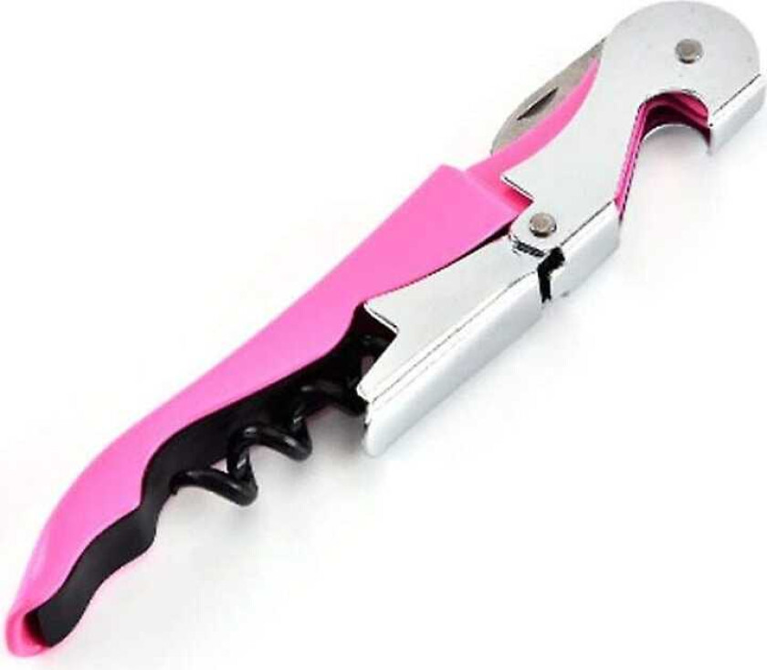 Rosa vinåpner Korketrekker Karbonstål