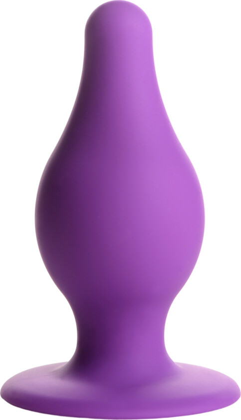 Squeezable Medium Analplugg - Lilla