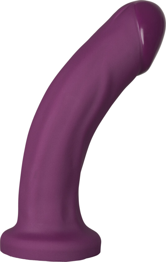 Adam supermyk dildo i silikon 19,3 cm - Lilla