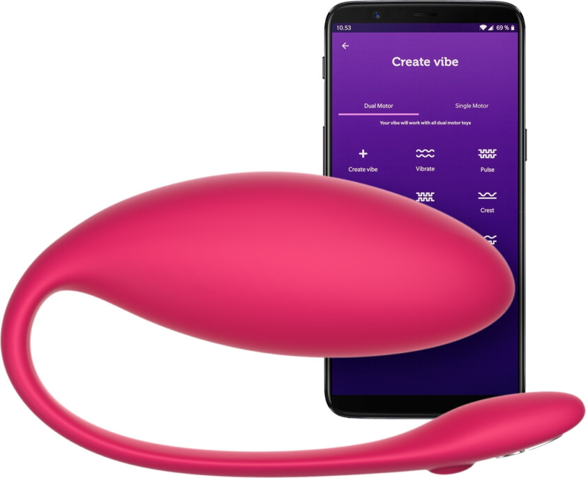 Jive Appstyrt G-punktsvibrator Rosa - Rosa