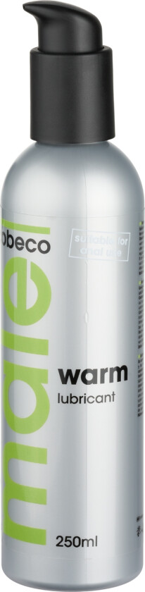 Warm Glidemiddel 250ml - Klar