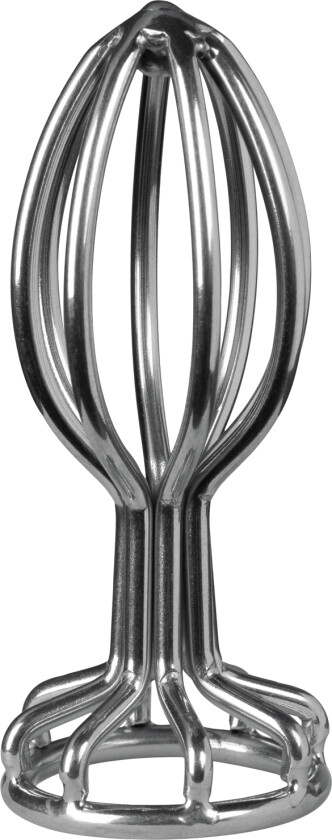 Anos Metal Cage Analplugg - Sølv