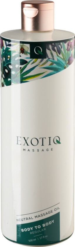 Exotiq Body to Body Olje 500 ml - Klar