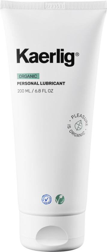 Økologisk Vannbasert Glidemiddel 200 ml - Klar