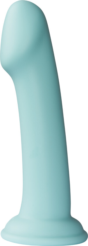 Platinum Big Hero Teal Dildo med sugekopp 17,2 cm - Grønn
