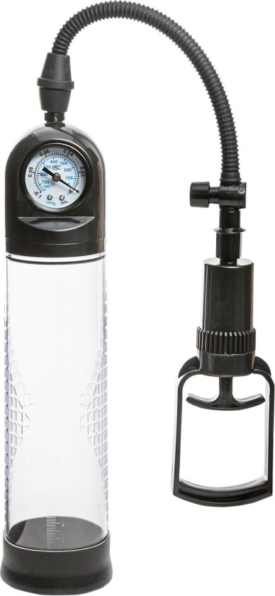 Penispumpe med trykkmåler      - Klar