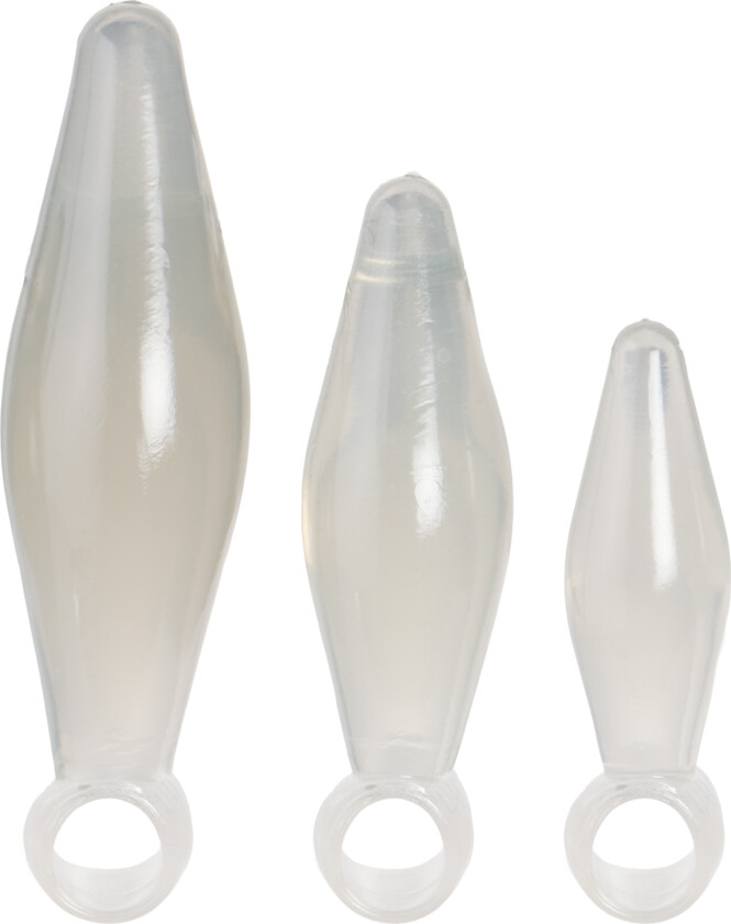 Toy Joy Analfinger-sett 3 stk. - Klar