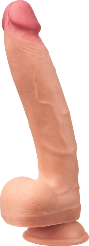 Dual-Layered Silicone Nature Penis 30 cm - Beige