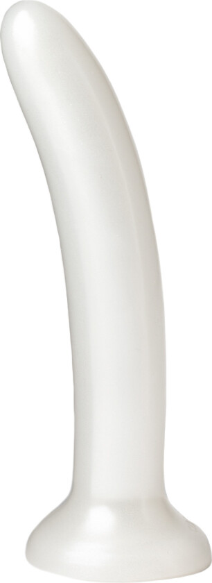Leisure Vibrerende Silikondildo 16 cm - Hvit