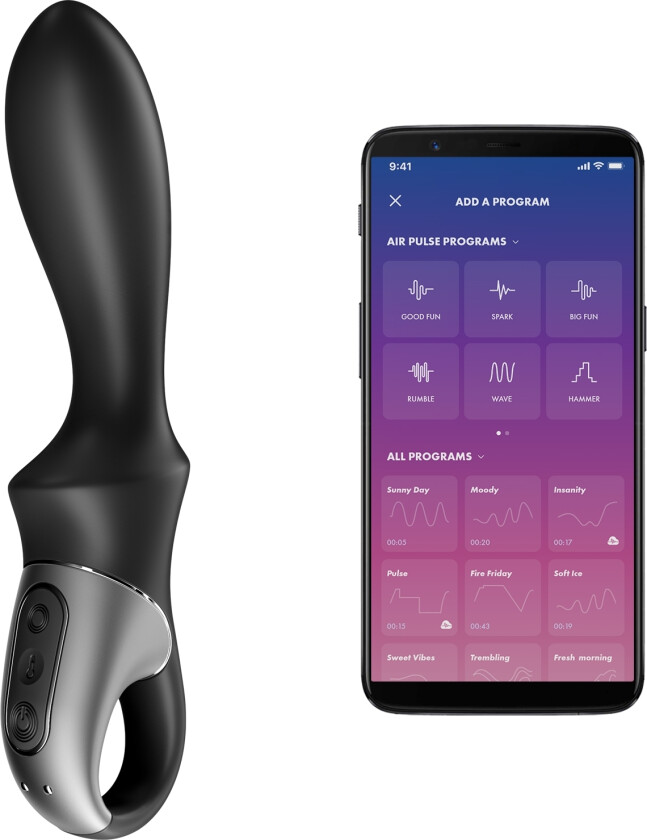 Heat Climax Analvibrator - Svart