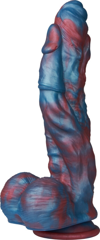 Hydra Silikon Dildo 28 cm   - Forskjellige farger