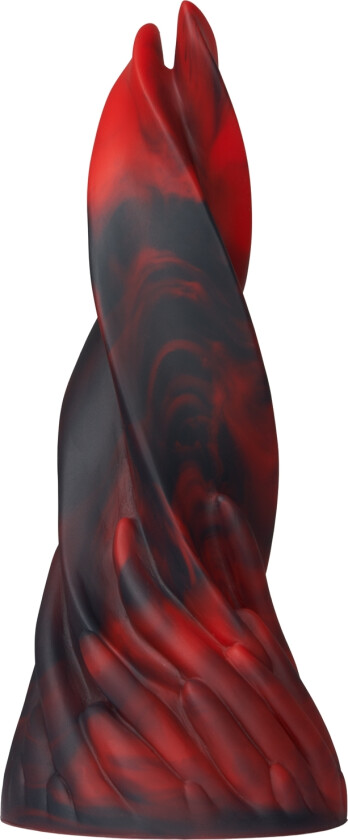 Hell Kiss Twisted Tongues Silikon Dildo 19 cm   - Forskjellige farger
