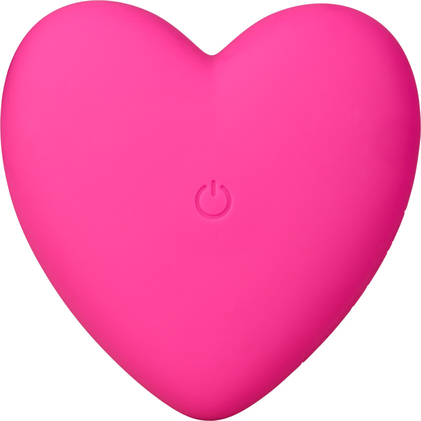Je T'aime Hjerteformet Vibrator - Lyserosa