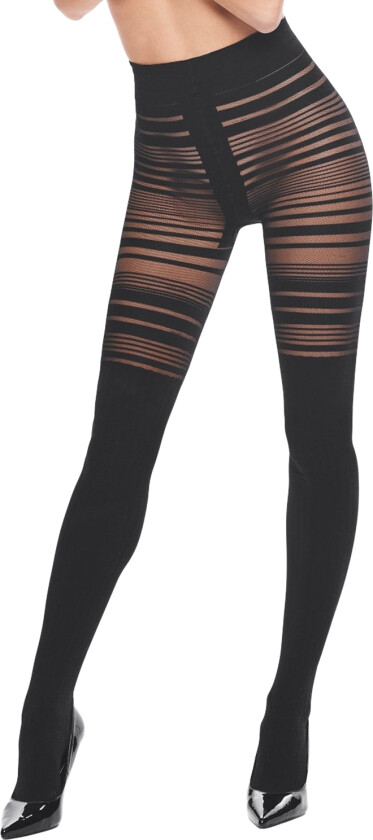 Svarte Strømper - Svart - S/M