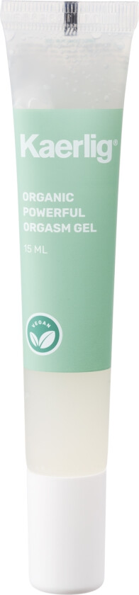 Økologisk Kraftig Orgasme Gel 15 ml - Klar