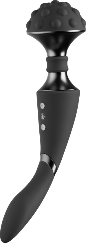 Vive Shiatsu Bøyelig Massasjestav - Svart