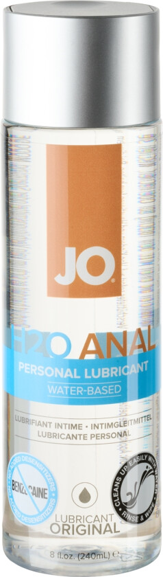 Anal H2O Glidemiddel 240 ml   - Klar