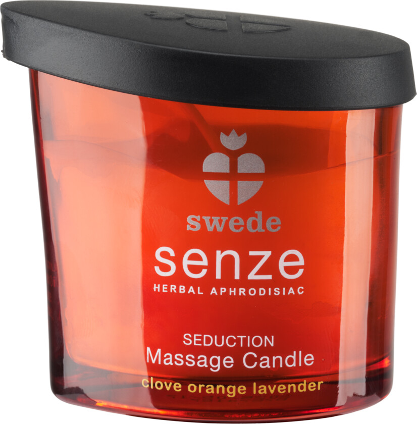 Senze Massasjelys 50 ml - Oransje