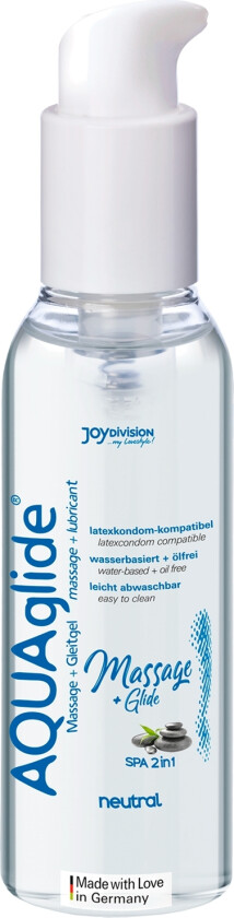 Joydivision Aquaglide Massage Glide 200 ml - Klar