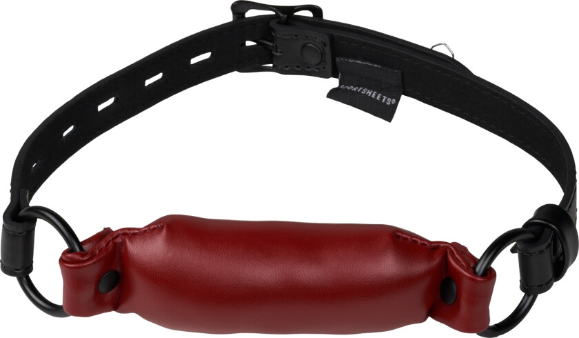 Saffron Soft Bit Gag - Svart