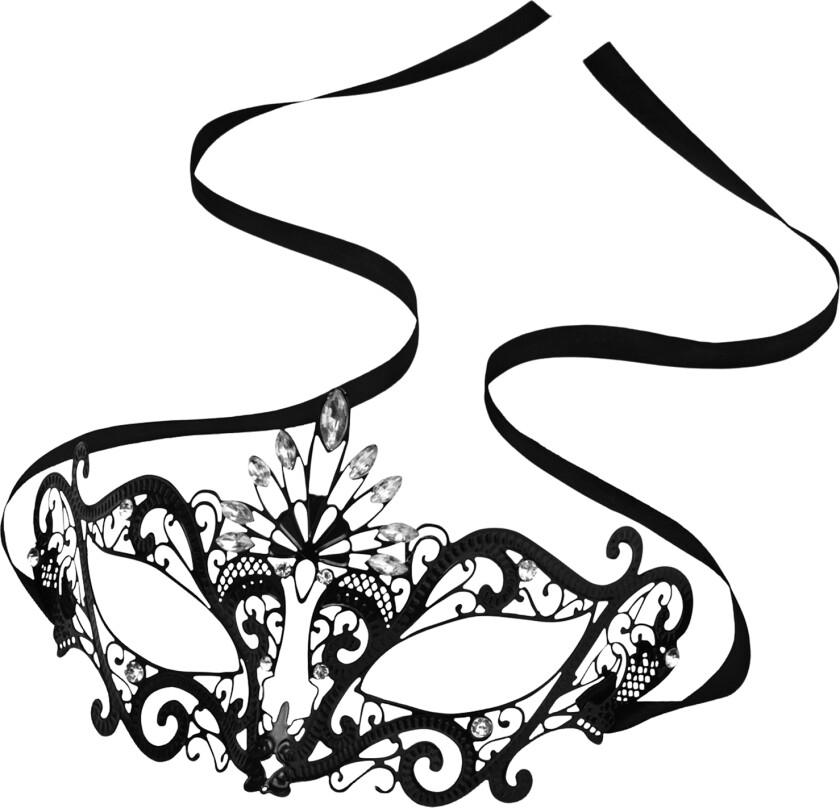 Bling Bling Orgy Blondemaske - Svart