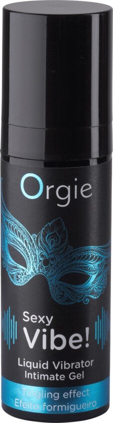 Sexy Vibe! Liquid Vibrator Intimgel 15 ml - Blå
