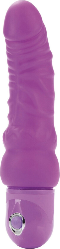 Power Stud Curvy Dildovibrator - Lilla