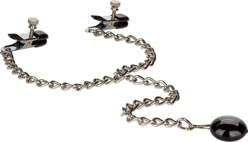 Brystklemmer med Vekt - Sølv