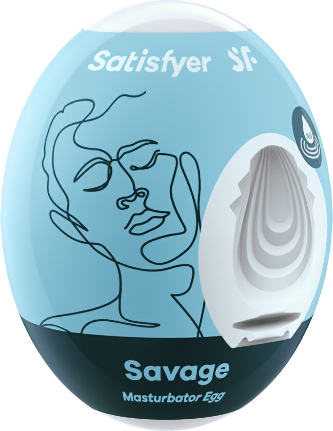 Savage Masturbator Egg      - Hvit