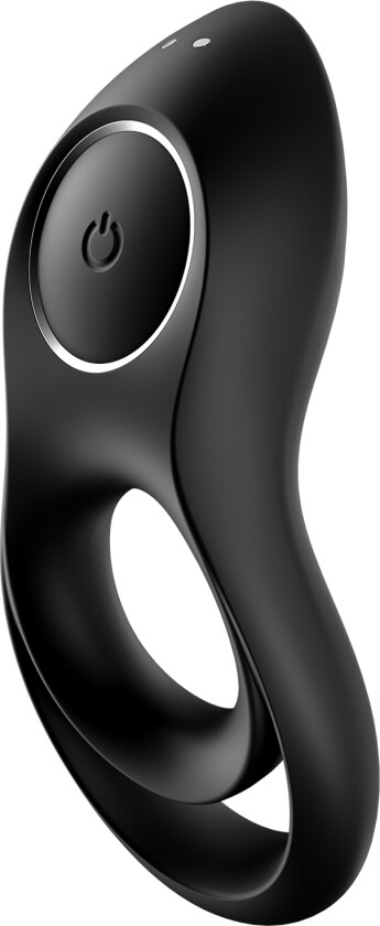 Legendary Duo Vibrerende Penis Ring - Svart