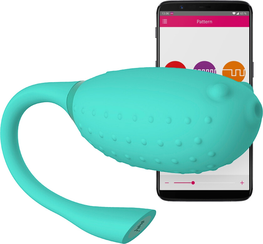 Fugu app-styrt vibrator     - Turkis