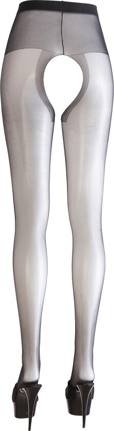 Collection Strømpebukser med Fransk Åpning - Svart - M