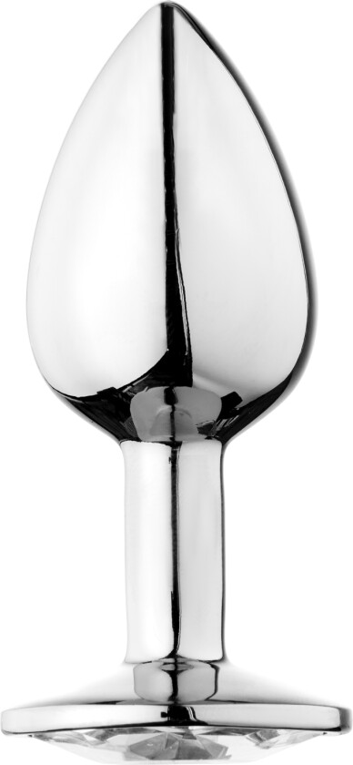 Liten Juvel Analplugg - Sølv