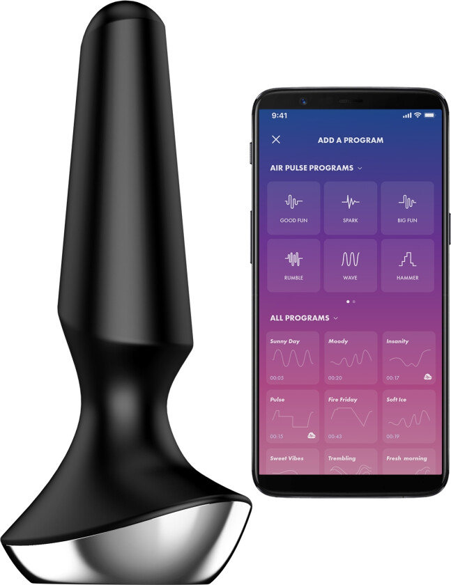 Plug-ilicious 2 vibrator - Svart