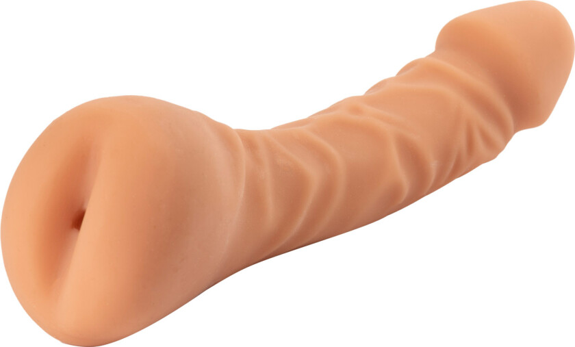 The Mangina Dildo og Masturbator   - Beige
