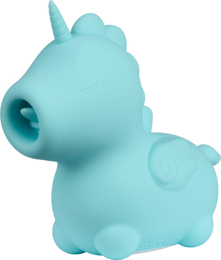 Mount'n Peak Enhjørning Tunge Vibrator - Blå