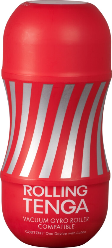 Rolling Gyro Regular Vacuum Cup Masturbator   - Rød