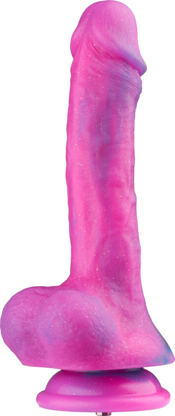 Purple KlicLok Dildo Liten - Lyserosa
