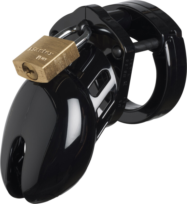 CB-6000S Svart Kyskhetsbelte 6,35 cm - Svart