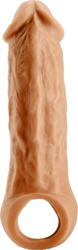 Colossus Penis Sleeve 18 cm - Lysebrun