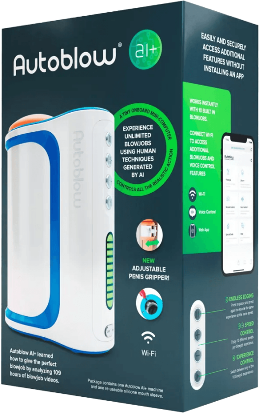 AI+ Blowjob-maskin - Forskjellige farger