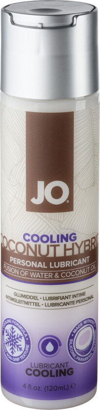 Hybrid Kjølende Glidemiddel med Kokos 120 ml   - Klar