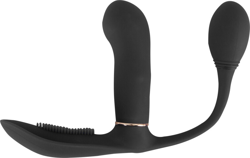 Vagina and Butt Vibrator - Svart