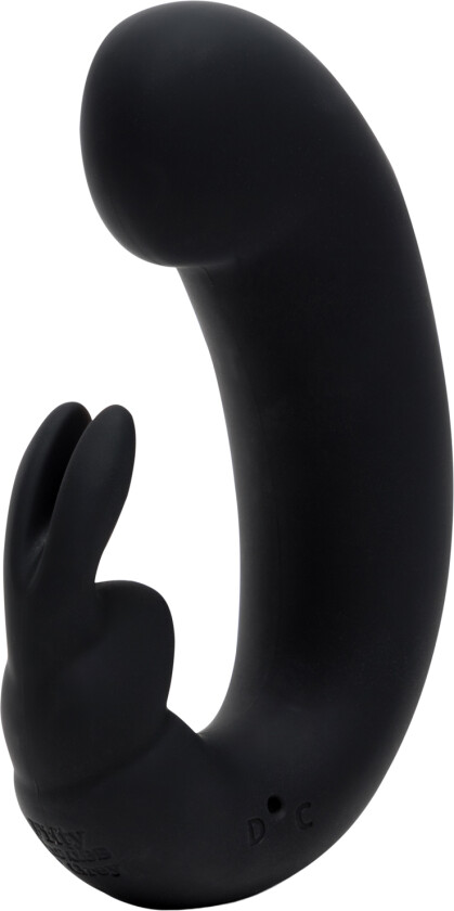 Sensation G-Spot Rabbit Vibrator - Svart