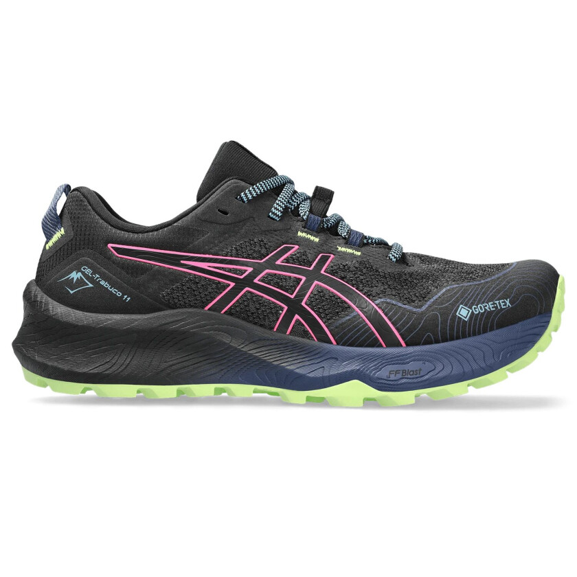 Asics Gel-Trubaco 11 Gore-Tex, vanntett løpesko, dame Black/Hot Pink