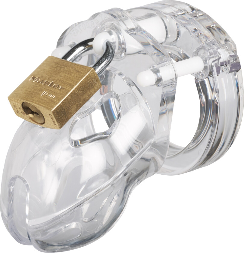 Mr. Stubb Gjennomsiktig Kyskhetsbelte 4,45 cm - Klar